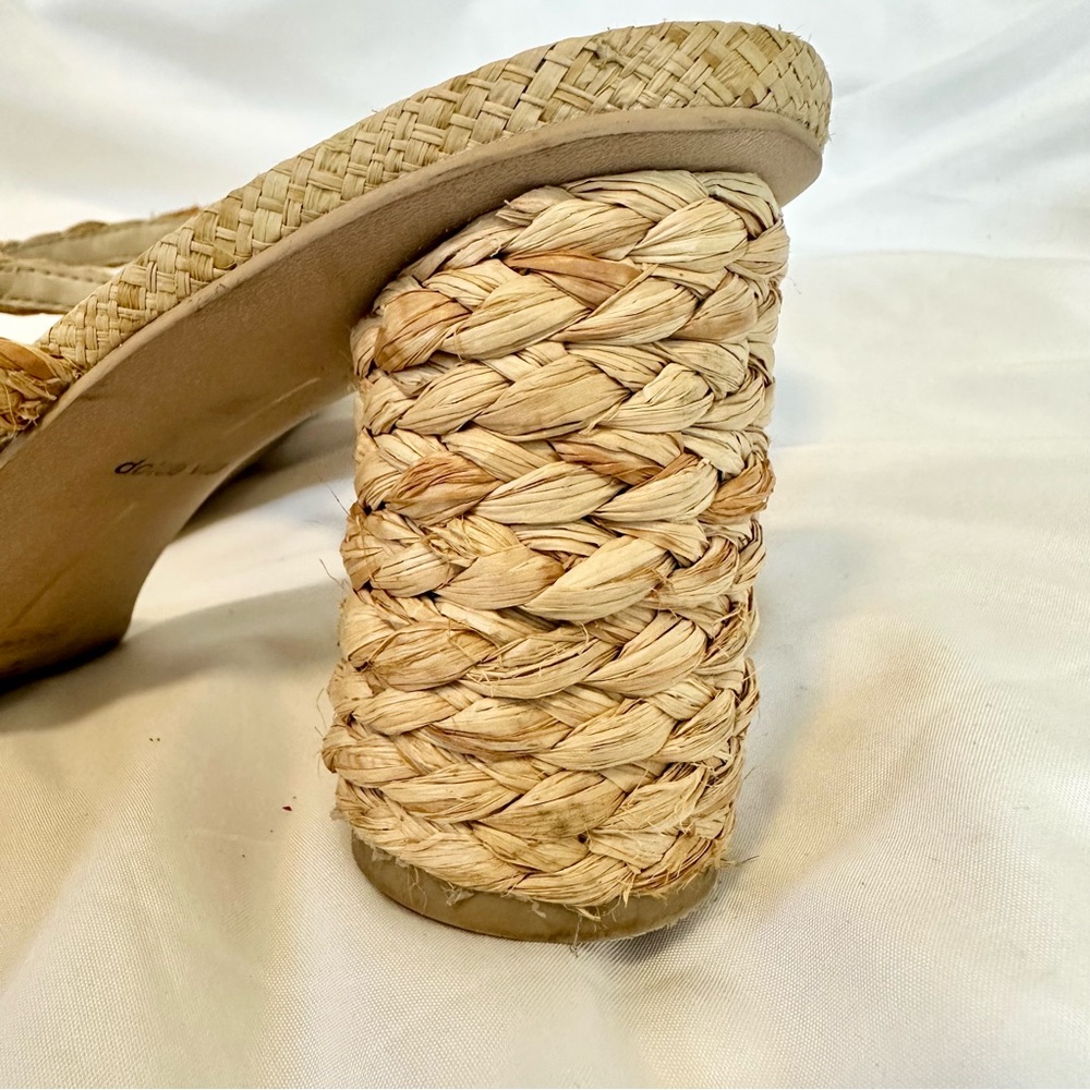 Dolce Vita Noles Heels NATURAL RAFFIA - Picture 14 of 15